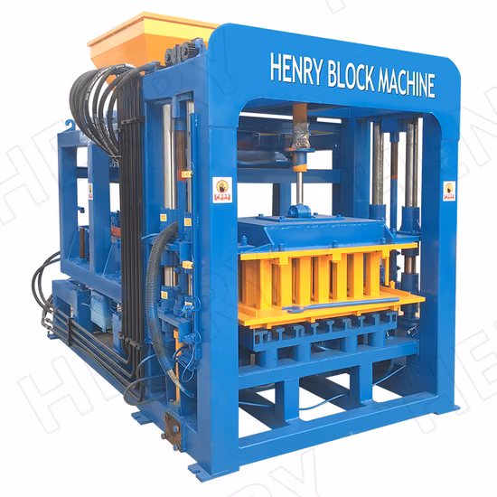 Qt4-20 Concrete Fully Automatic Big Capacity Hydraulic System Hollow Block and Solid Blocks Making Machine Production Line in Senegal