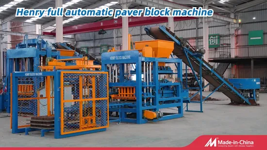 Qt4-20 Concrete Fully Automatic Big Capacity Hydraulic System Hollow Block and Solid Blocks Making Machine Production Line in Senegal