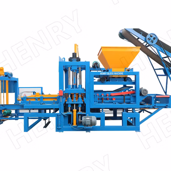 Qt4-20 Concrete Fully Automatic Big Capacity Hydraulic System Hollow Block and Solid Blocks Making Machine Production Line in Senegal