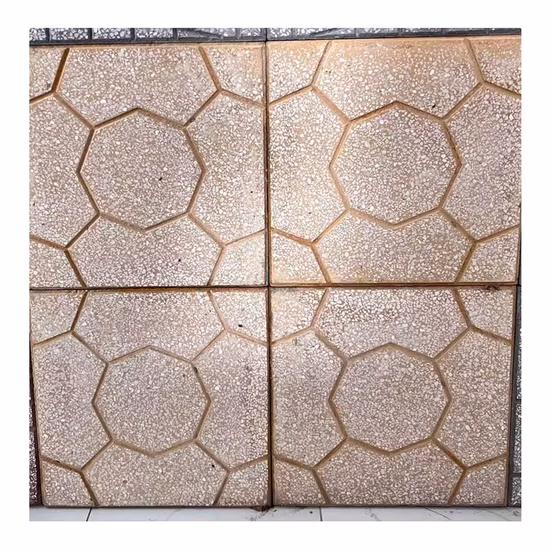 Tuile de ciment de plancher de tuile de toit de terrazzo en béton faisant le prix de la machine