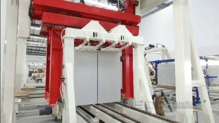 Machine automatique de fabrication de briques de blocs de béton AAC, chaîne de production Keda AAC
