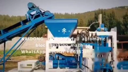 Chaîne de production hydraulique complètement automatique de machine de fabrication de briques de bloc de béton de ciment de sable